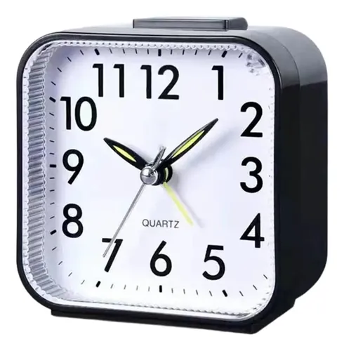 Alarm Clock | Battery Operated Quiet With,alarm Clock For