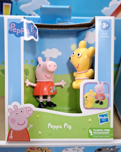 Figura Peppa Pig Y Sus Amigos Con Accesorio Original Hasbro