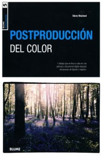 Postproducción Del Color, De Mcleod, Steve. Editorial Blume En Español