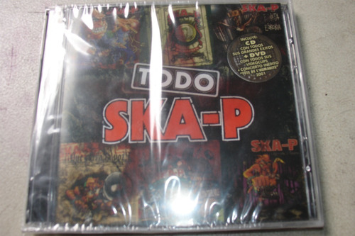 Todo Ska-p Cd + Dvd Ska España Cd 2013 Punk