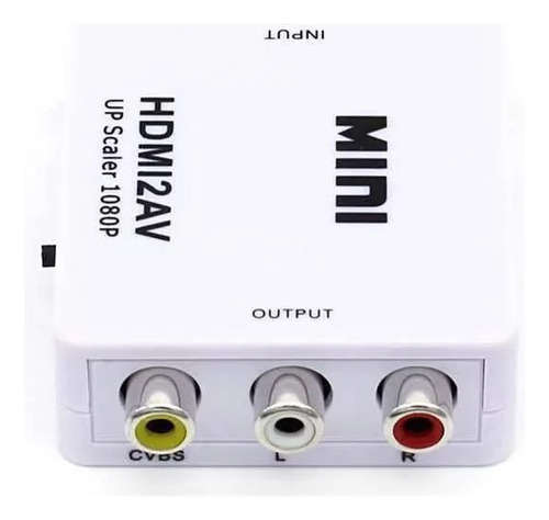 Convertidor Hdmi A Av/rca Monitor Audio/video (hdmi2av), Ima