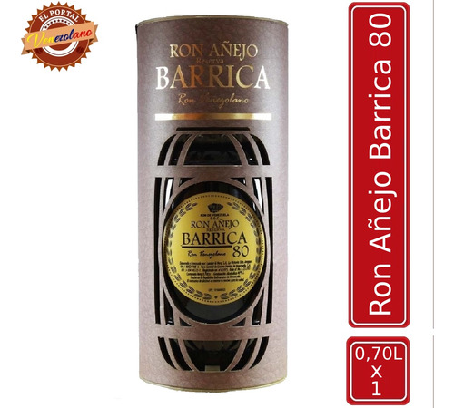 Ron Barrica 80 Venezuela - mL a $212