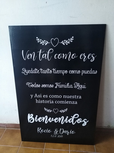 Imagen 8 de 9 de Carteles Boda , 15 Años, Publicitarios, Negocios De Madera