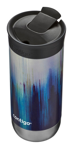 Imagen 4 de 7 de Vaso Termico Contigo Huron Couture 473 Ml Merlot Airbrush Co