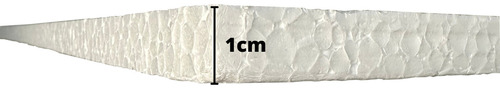 10 Placa Isopor 10mm 100x50cm Isolante Térmico Acústico M1p