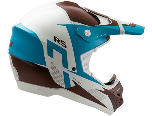 Casco Moto Motocross Hawk Rs7 F Dirt Trail Solomototeam