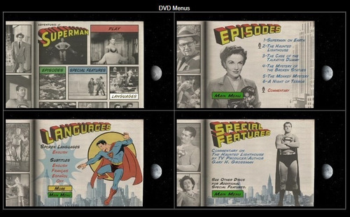 Dvd - Série As Aventuras Do Superman G. Reeves 3ª/ 4ª Temp