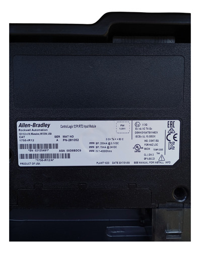 Modulo 1756-ir12 Allen-bradley (Usado)