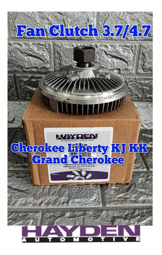 Fan Clutch Jeep Cherokee Liberty Kj Kk 3.7 2002 03 2005 2007