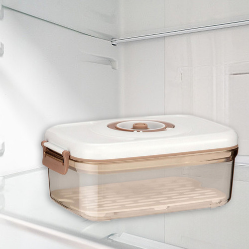 Caja De Conservación Al Vacío, Apta Para Alimentos, Refriger
