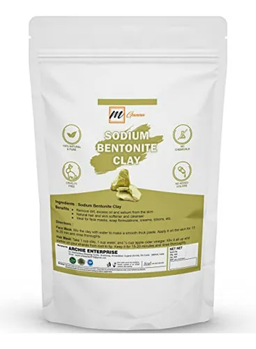 Polvo De Arcilla De Bentonita De Sodio 100% Natural (grado A