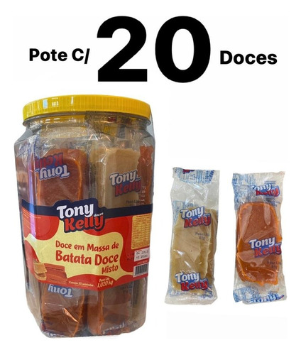 Doce de pé de moça, paçoca, doce de abóbora, paçoca em pote 1 kg