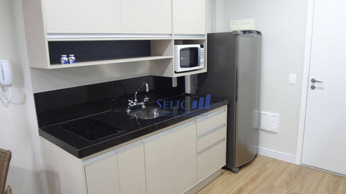 Imagem 4 de 30 de Línea - Flat Mobiliado, 47m², Centro, Jundiaí, Cod Fl0027 - Fl0027