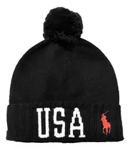 Comprar Polo Ralph Lauren - Gorro Con Pompones Y Mezcla De Lana Para