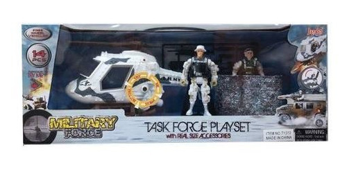 Military Force 2 Figuras Playset Militar C/accesorios 71313