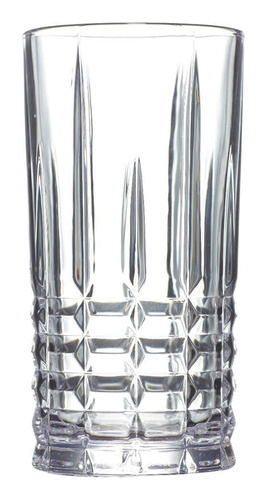 Vaso De Vidrio Labrado Highland 423ml X2 Unidades
