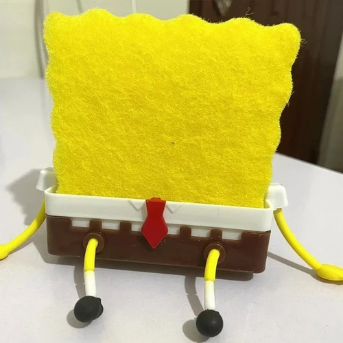 Esponja Para Trastes Ibaram Con Diseño De Bob Esponja