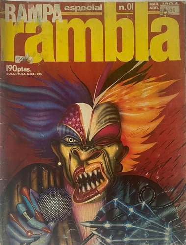 Rambla, Especial Nº 1, Comic Español 1984,  Ex06