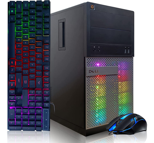 Dell Pc De Escritorio Para Juegos Rgb, Intel Quad I5 De Has.