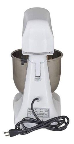 Imagen 4 de 4 de Batidora de pedestal Torrey BTO-7 blanca 60 Hz 110 V - 120 V