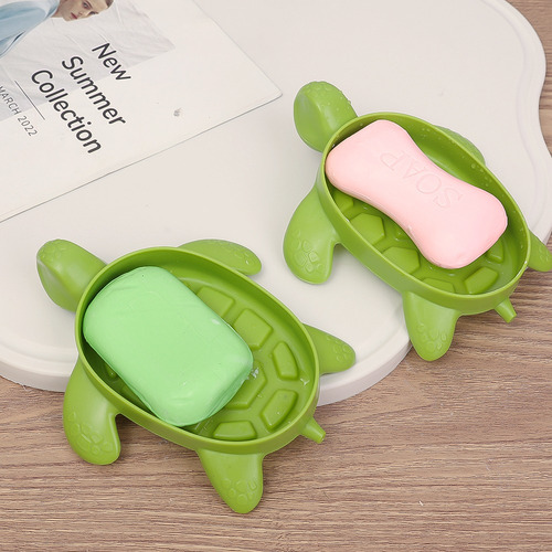 Caixa De Sabão Cute Turtle Drain Caixa De Sabão Doméstico À