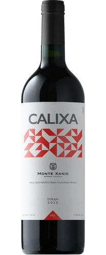 Vino Tinto  Calixa Syrah 750 Ml.*