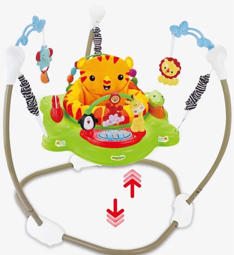 Jumper Rebotador Movil Juguetes Sonidos Bebés Gira 360º