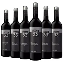 Comprar Vino Tinto Latitud 33 Cabernet Sauvignon (6 Botellas 750ml)