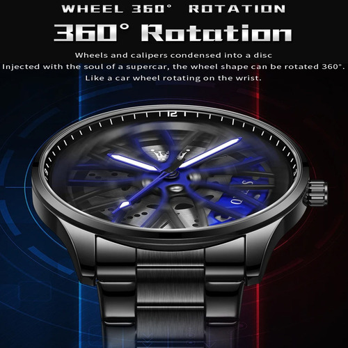Relojes De Hombre Deportivos Impermeables De Lujo