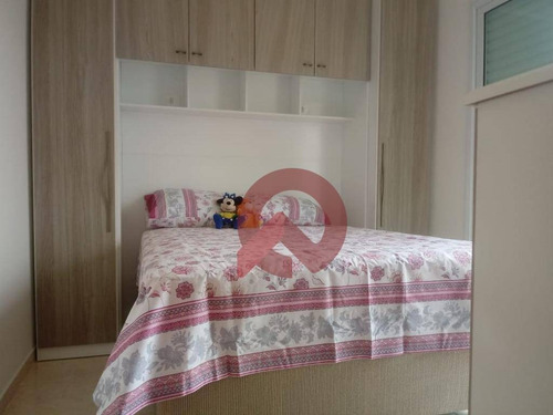 Imagem 10 de 13 de Apartamento Com 1 Dormitório À Venda, 35 M² Por R$ 197.000 - Aviação - Praia Grande/sp - Ap3427