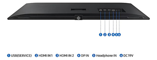 Monitor Samsung Viewfinity S5 34 Preto (Recondicionado)