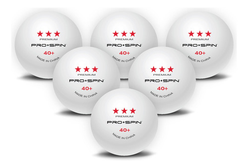 Pelotas De Ping Pong 3 Estrellas Elite Blanca Para Torneos