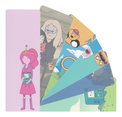 Pack 12 Separadores Para Libros Colección Adventure Time Multicolor Adventure Time 2