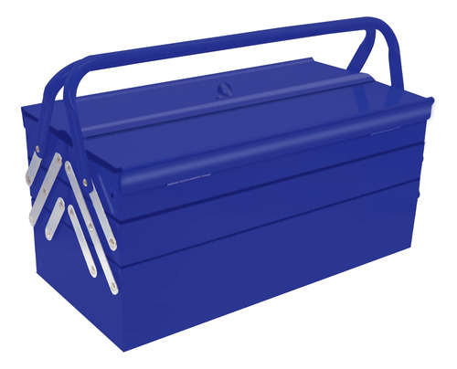 Manufore Caja De Herramientas De Metal De 16.5 X 8.5 X 8 Pul