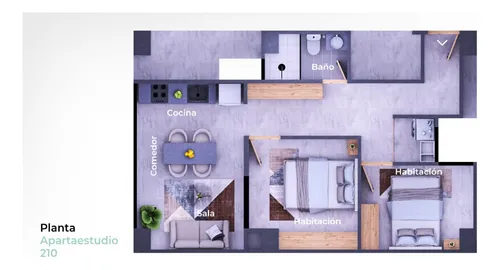 Broker - Apartaestudios En Obra Gris Barrio Cadillal Popayán