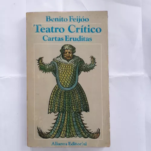 Teatro Crítico - Cartas Eruditas Benito Feijóo