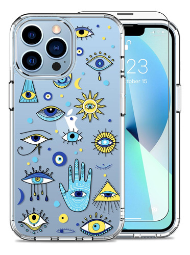 Funda Luhouri Case Para iPhone 13 Pro- Ojos Diseño