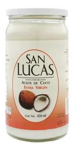 Aceite De Coco San Lucas De 450 Ml.