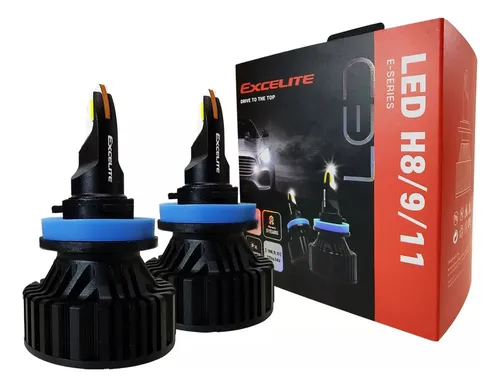 Kit Led De Farol H8 /9/11 Excelite 6000k (+250% Luz) Compact