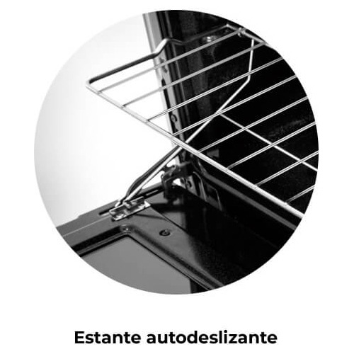 Imagen 6 de 8 de Horno A Gas Longvie H14600xf Con Cajón Parrilla De Empotrar