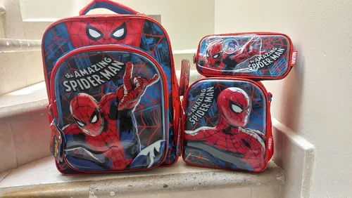 Mochilas escolares cheap hombre araña