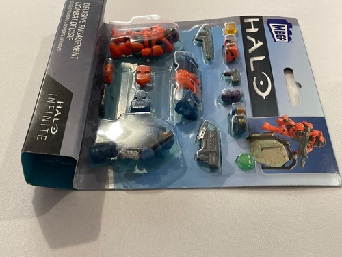 Halo Mega Construx Duelo Combate Decisivo 76pz Modelo Hkt16 (Usado)
