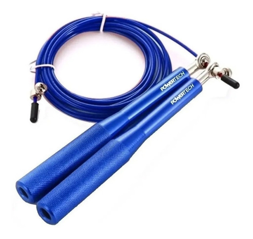 Imagen 2 de 3 de Soga Crossfit Power Tech Cable Acero Rulemanes Profesional