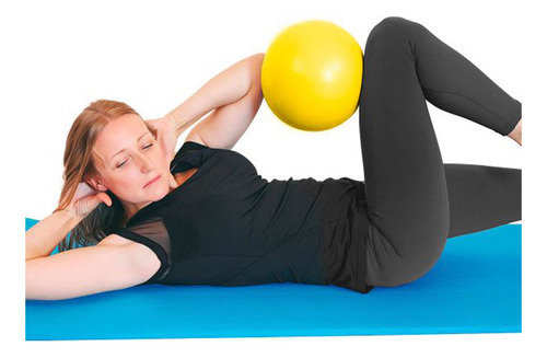 Bola Para Pilates, Fisioterapia E Exercícios Amarela