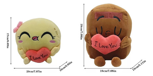 . Peluche De Chocolate Y Panqueques, Love Plush De 7