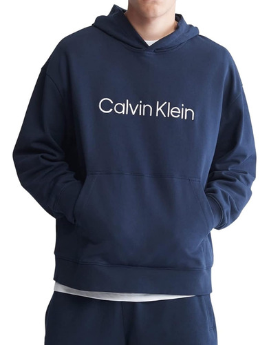 Poleron Hombre Calvin Klein Logo Bordado