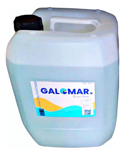 Agua De Mar Hipertónica Orgánica Galomar®  20 Litros