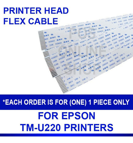 Cable Plano Flex De Cabezal  Impresora  Epson Tmu220