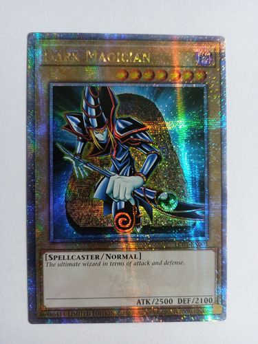 Dark Magician - Quarter Century Rare    Lc01    Mago Oscuro