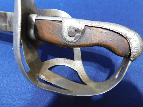 Sable Antiguo Infanteria, Hoja Alemana, Circa 1870,miralo (Usado)
